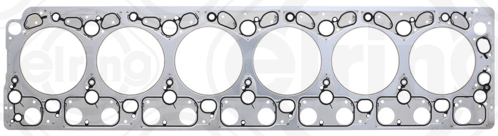 082.734, Gasket, cylinder head, Cylinder head gasket, ELRING, 9060161420, 01.10.156, 0340010068, 082.731, 30-028723-10, 61-36115-40, AC5841, H80193-00, 082.732, 30-028723-30, AC5842, 082.733, 873.112, 3002872300, 30-028723-00, 3002872310, 61-36115-00, 61-36115-10, 9060160820, 9060161020, 9060161120, 9060161220, A9060160820, A9060161120