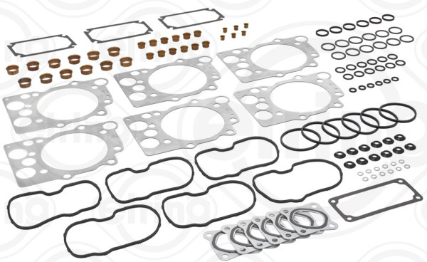 109.844, Gasket Set, cylinder head, Cylinder head gasket set, ELRING, 275548-6, 02-23215-02, 21-24165-21/0, 52022300, D30320, DE240, HK4316, HS-9000, 03-23215-02, 52180200, D30320-00, D38431-00, 275548, 2755486