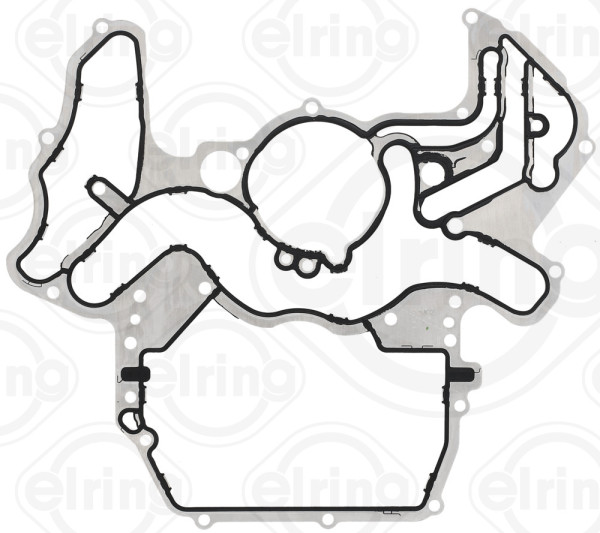 Gasket, housing cover (crankcase) - 122.476 ELRING - 059103161AJ, 958.101.161.03