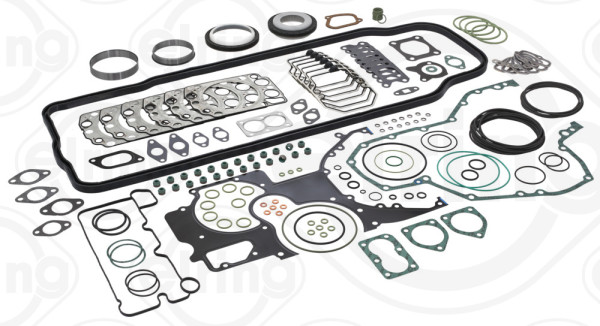 124.961, Full Gasket Set, engine, Full gasket set, ELRING, 51.00900-6652, 01-35145-02, S38400-00, 013514502, 124.960, 124.961, 51009006652, S3840000