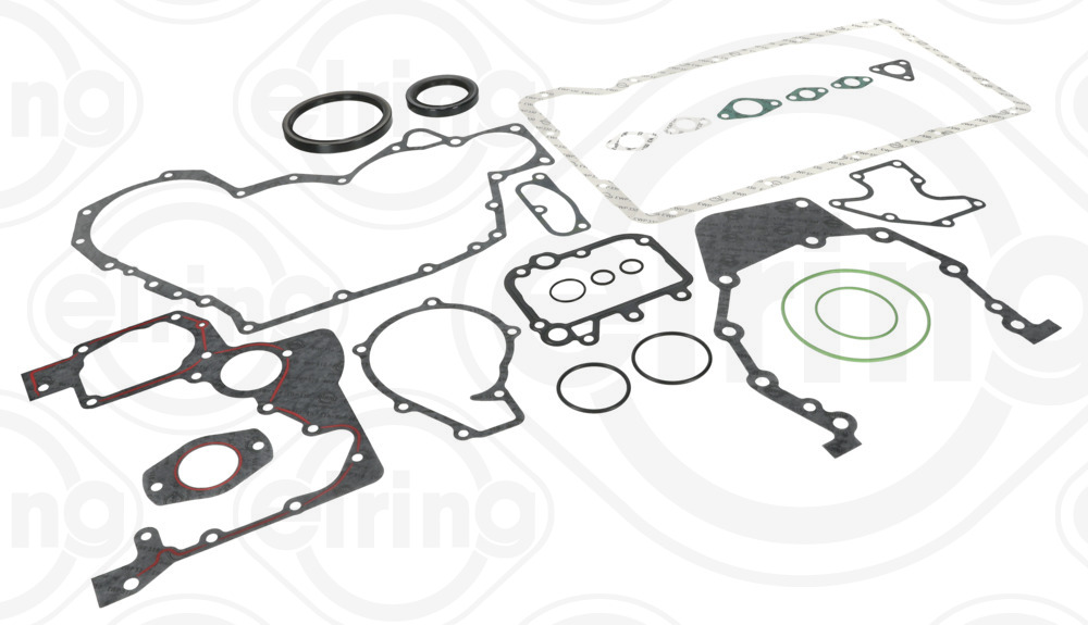 Gasket Set, crank case - 146.190 ELRING - 51.00900.6590, 08-29329-01, 22-25050-00/0