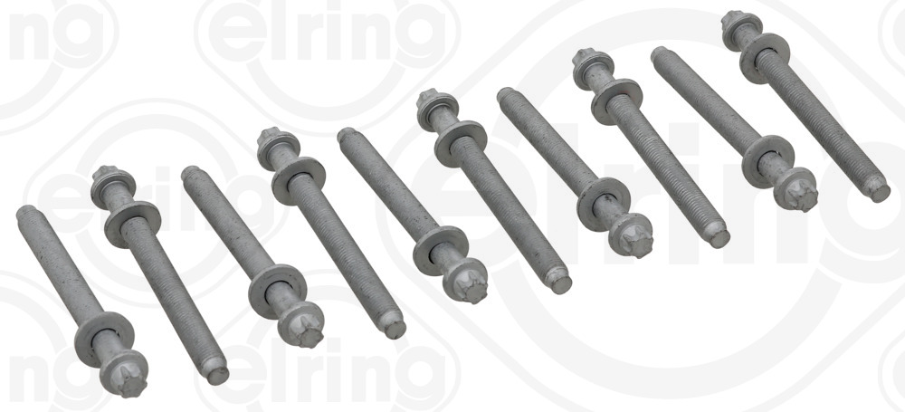 152.550, Cylinder Head Bolt Set, Bolt set, ELRING, 0204.97, 016200B, 14-32116-01, 22-15005B, 81028600, 9505616, BK4387, HBS245, 016248B, 22-53008B, BK6355, T05616-00, T08280-00, 020497, 758.220