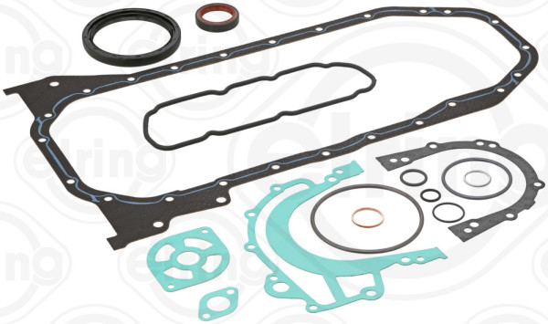 Gasket Set, crank case - 164.320 ELRING - 034198011B, 08-29178-01, 22-26274-00/0