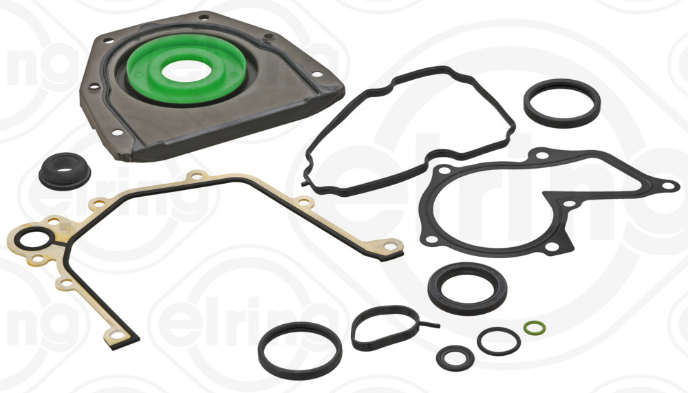 196.140, Gasket Set, crank case, Gasket set crankcase, ELRING, 389.100