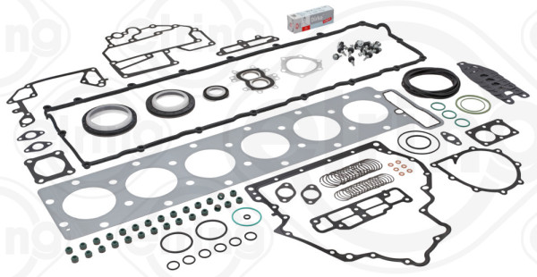 Full Gasket Set, engine - 198.610 ELRING - 51.00900-6680, 01-37180-01, S37182-00