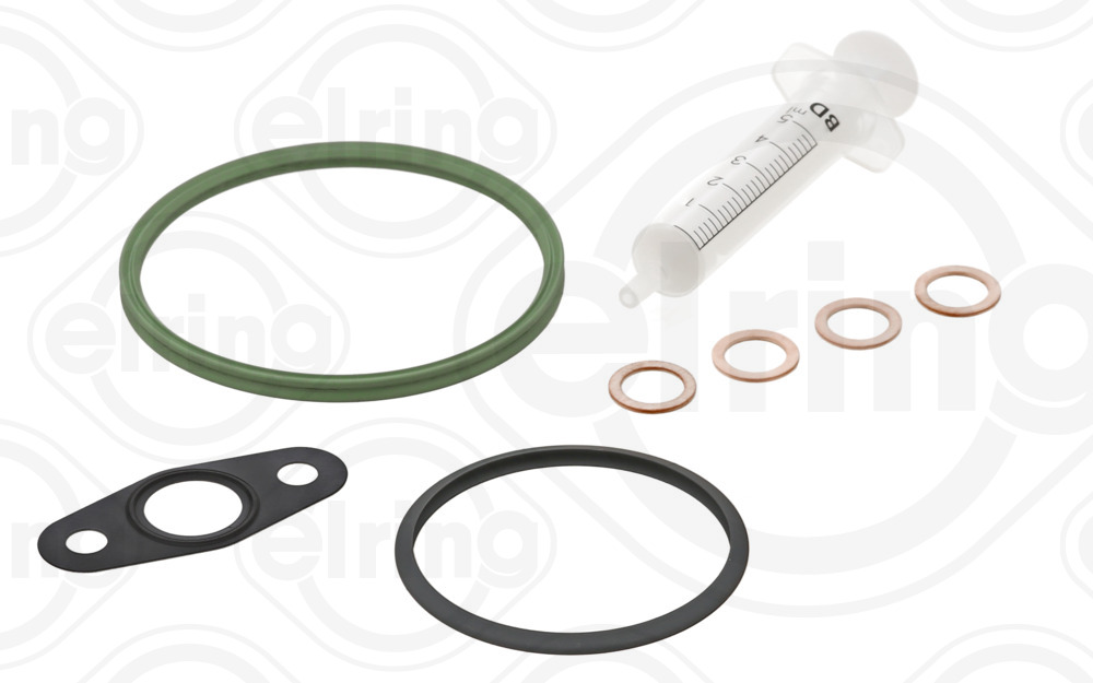 259.930, Mounting Kit, charger, Turbocharger gasket, ELRING, 04-10282-01, JTC11570