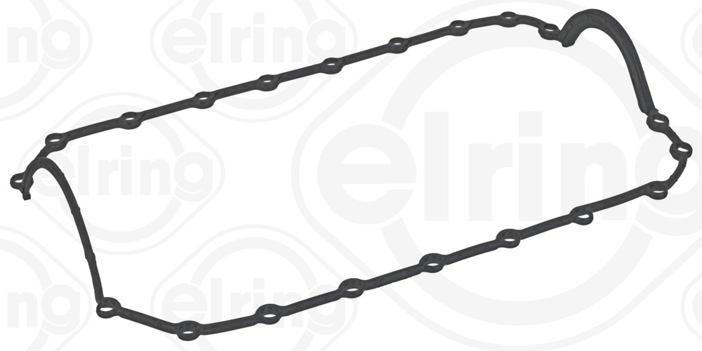 263.380, Gasket, oil sump, Oil pan gasket, ELRING, 11121-00QAF, 7700273486, 023718, 102994, 1046820, 14075900, 54666, 70-34359-00, JH5201, OP9308, 023718P, 71-34359-00, X54666-01, 1112100QAF