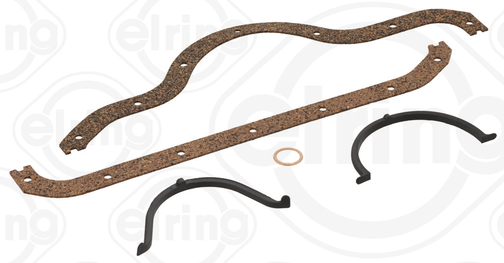 284.750, Gasket Set, oil sump, Oil pan gasket, ELRING, 3267783-3, 70267783-2, 7701457561, 10-12965-01, 23-24400-00/0, 23573, 59001500, E30628, HC354, OK6338, 23-24400-01/0, 416062, 59001600, OK6357, 416062P, 59006600, 32677833, 702677832