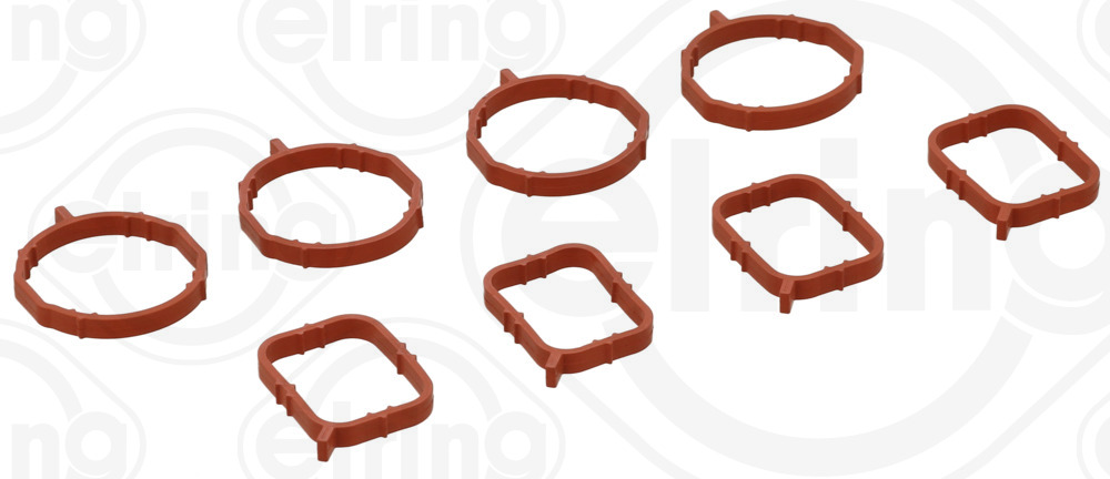 297.580, Gasket Set, intake manifold, Intake manifold gasket, ELRING, 03L129717H, 03L129717J, HA5069, HA5070, 297.580