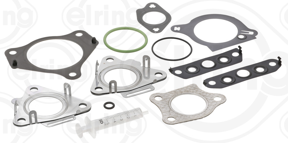 309.980, Mounting Kit, charger, Turbocharger gasket, ELRING, 001TA18126000, 01-10195-01, 725.620