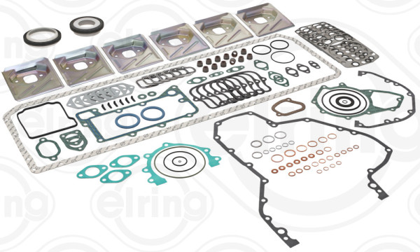 373.190, Full Gasket Set, engine, Full gasket set, ELRING, 01-25105-41, 50196300, S31913-00