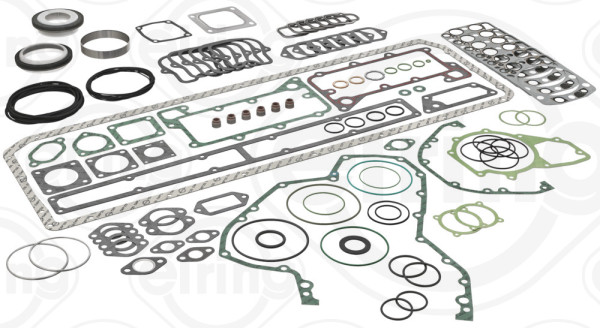 Full Gasket Set, engine - 374.340 ELRING - 01-25275-31, 51.00900-6675, S90368-00