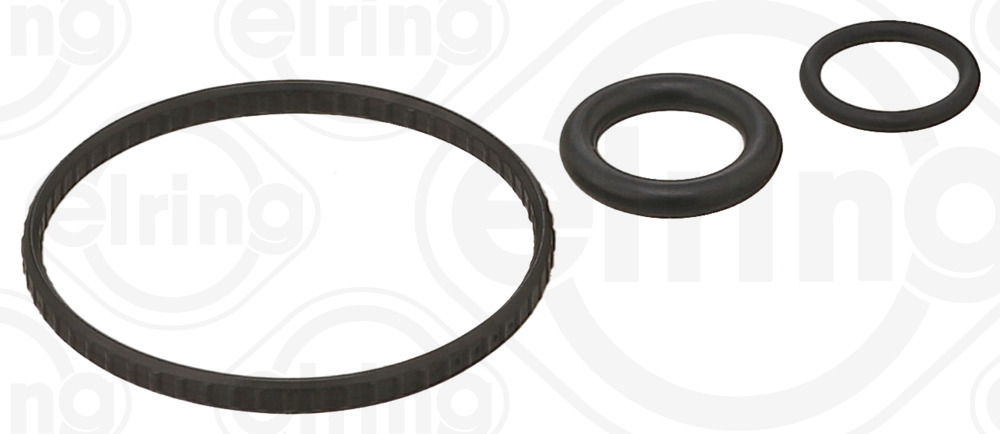 Gasket Set, oil cooler - 387.560 ELRING - 6079971045, 77002200, 7701475118