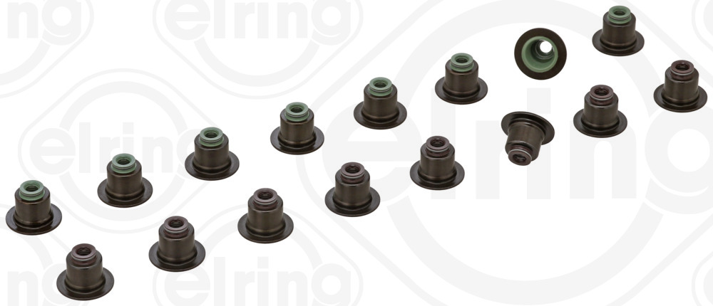 398.450, Seal Set, valve stem, Gasket various, ELRING, 12-33876-01, 19025722, 57023100, 9026501, HR808, N92981-01, VK4372, HR809