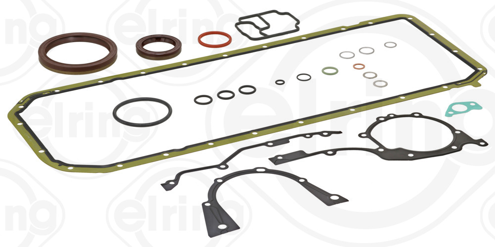 424.901, Gasket Set, crank case, Gasket set crankcase, ELRING, 08-27698-03, 11111740981, 22-27806-02/0, 428633P, 54064800, B32249-00, CK0331, CS26245, CS54414, 424.900