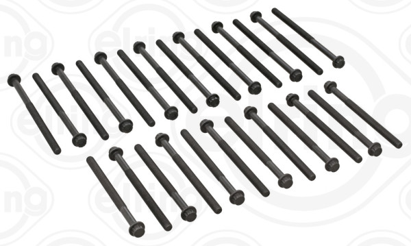 Cylinder Head Bolt Set - 445.210 ELRING - 0039901100, A0039901200, 14-10876-01