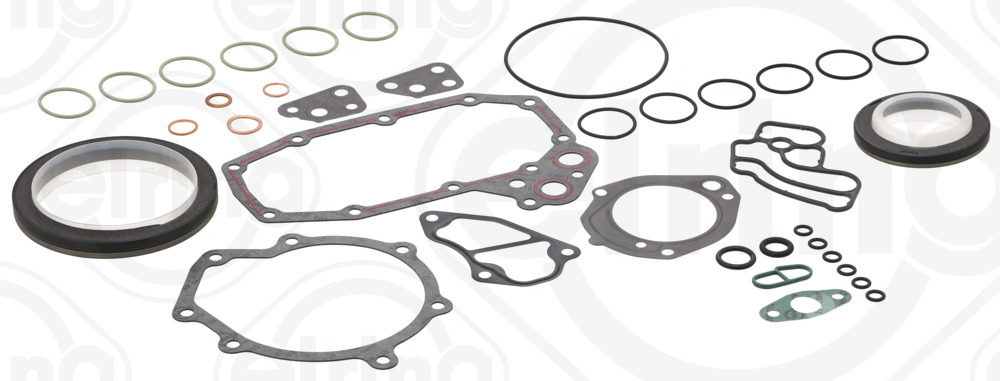 446.930, Gasket Set, crank case, Gasket set crankcase, ELRING, 9060101405, 9060104505, 08-36169-01, 22-28727-00/0, 54121100, B36876-00, EC5840