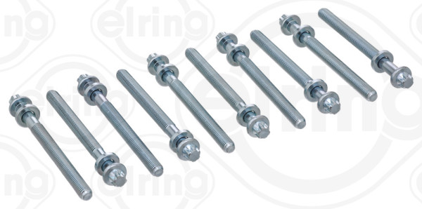 Cylinder Head Bolt Set - 453.490 ELRING - 0204.A3, 14-32342-01, 81039600