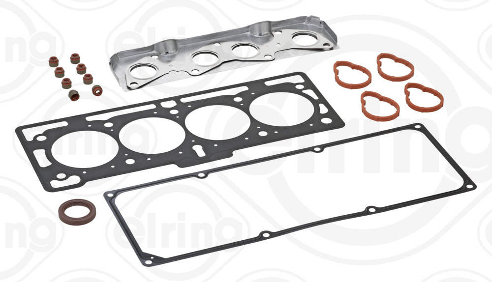 458.730, Gasket Set, cylinder head, Cylinder head gasket set, ELRING, 7701475899, 02-34830-01, 417748P, 52259700, 9846804, D36924-00, HK1744