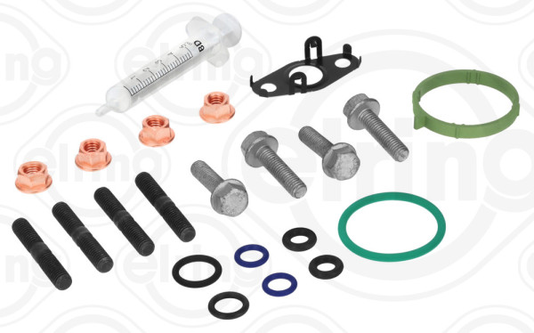 465.630, Mounting Kit, charger, Turbocharger gasket, ELRING