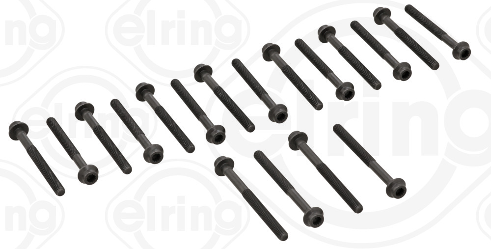 476.130, Cylinder Head Bolt Set, Bolt set, ELRING, 016275B, 14-32033-01, 22-26073B, 81023200, 9580078, BK4379, HBS061, T80078-00, 6039900210, 6039900310