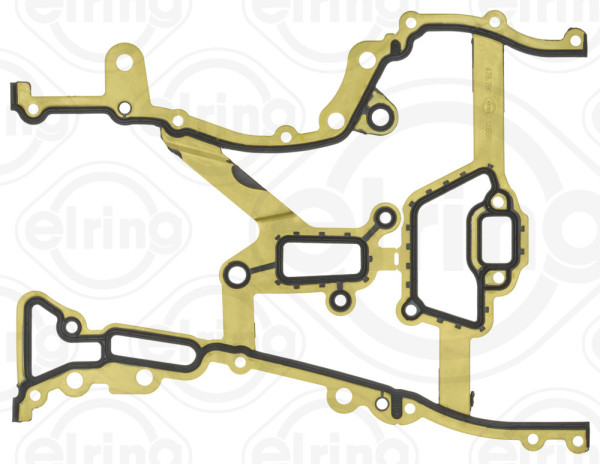 476.790, Gasket, timing case, Gasket various, ELRING, 09157567, 16119-84E00, 55561181, 638198, 638225, 638287, 00755100, 030002P, 31-029168-00, 33079, 70-33492-00, 7042674, JR5030, TC3901, X85211-01, 040002P, 71-33492-00, 1611984E00