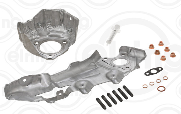 481.580, Mounting Kit, charger, Turbocharger gasket, ELRING, 6220960068, 6260900100