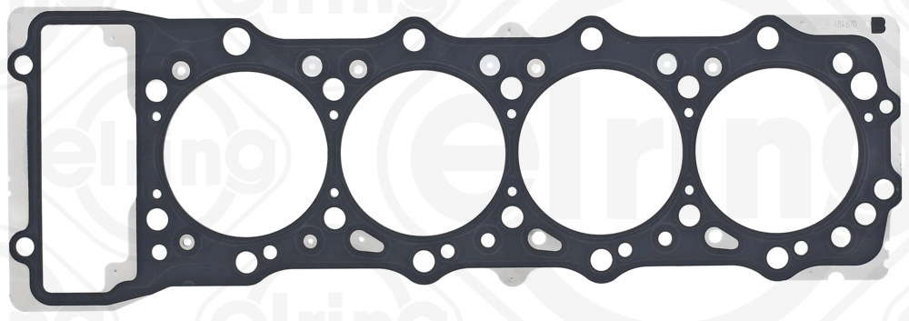 Gasket, cylinder head - 484.670 ELRING - 1005B222, 10198900, 61-10760-00