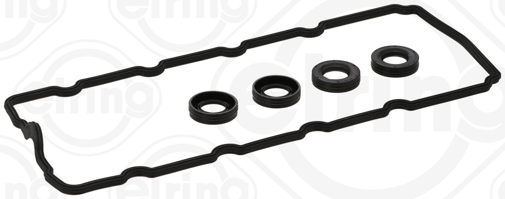 498.990, Gasket Set, cylinder head cover, Cylinder head cover gasket, ELRING, 11121485838, 0361769, 1515415, 15-34787-01, 50-029489-00, 56033000, HM5402, RK3375, V36626-00, VS50381S, VS50731R