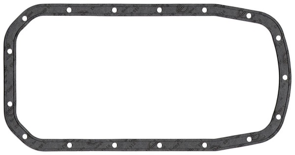 050.191, Gasket, oil sump, Oil pan gasket, ELRING, 7700866465, 026005P, 1046816, 14067100, 21157, 70-33366-00, JJ565, OP0322, X54378-01, 14100900, 71-33366-00, 050.190