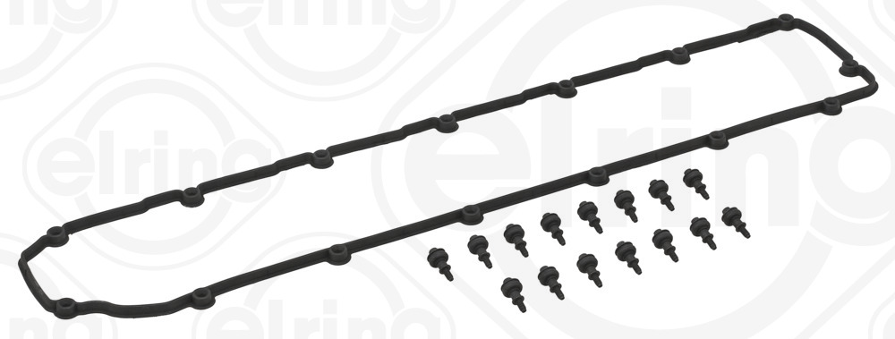 517.360, Gasket Set, cylinder head cover, Cylinder head cover gasket, ELRING, 04901626, 934201210010, F934201210010