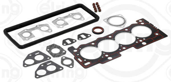 529.060, Gasket Set, cylinder head, Cylinder head gasket set, ELRING, 0197.H8, 02-31200-01, 21-26850-20/0, 417406P, 52032400, BT010, D31062, HK3313, 417598P, D31062-00, DT010, HK3313B, DT011, DT012