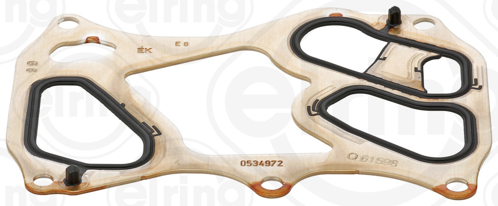 534.972, Seal, oil cooler, Oil cooler gasket, ELRING, 01342900, 103412, 2761880080
