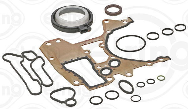 539.690, Gasket Set, crank case, Gasket set crankcase, ELRING, 08-38431-01, 1606413, 54222600, CK1558, CS26516, CS54702, 54226100, 55568528