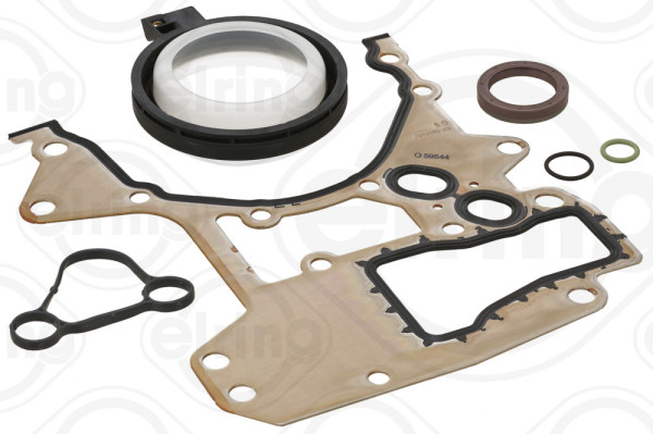 545.820, Gasket Set, crank case, Gasket set crankcase, ELRING, 08-38431-01, 22-30561-00/0, 427148P, 6606020, B37087-00, CK1558, 93190886