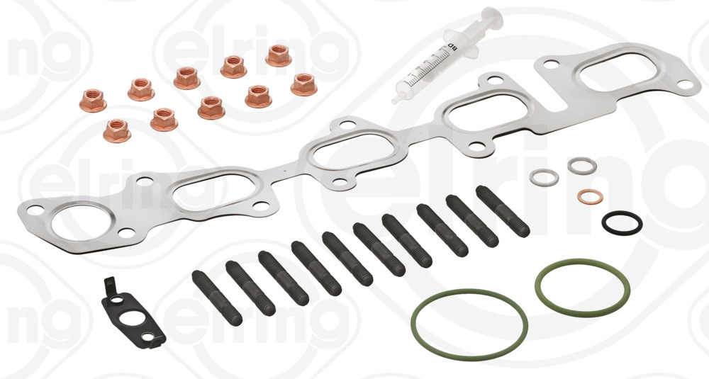570.870, Mounting Kit, charger, Turbocharger gasket, ELRING, JTC11818