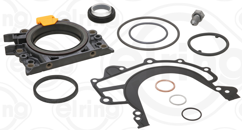 581.630, Gasket Set, crank case, Gasket set crankcase, ELRING, 08-38443-01, 54155100, B37060-00, CK1502