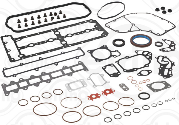 586.540, Full Gasket Set, engine, Full gasket set, ELRING, 0197.AR, 8094874, 01-36885-01, S37073, S37073-00