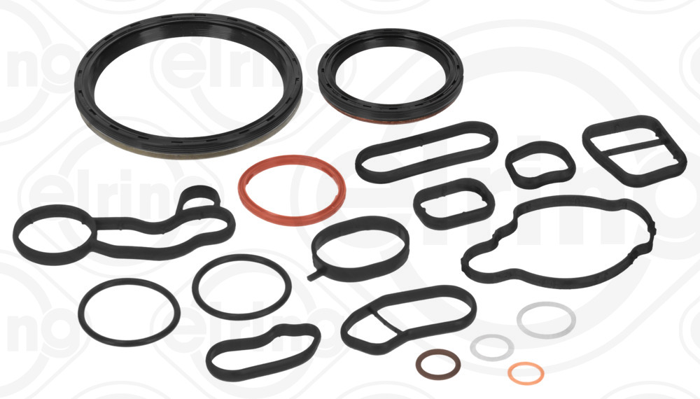 Gasket Set, crank case - 648.340 ELRING - 54228300, 54263600, 54265100