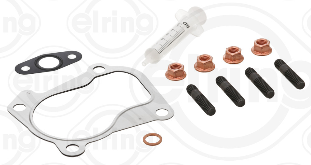 703.970, Mounting Kit, charger, Gasket various, ELRING, 04-10049-01, 53037121001, JTC11082