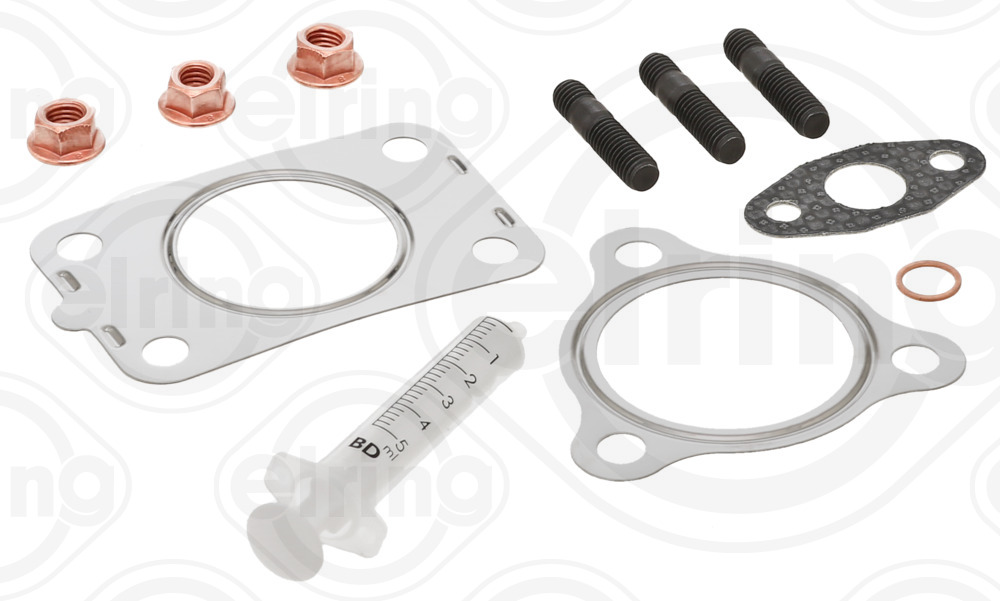 704.050, Mounting Kit, charger, Gasket various, ELRING, 04-10048-01, JTC11013, 1K0145701S, 1K0145701SX, 4D0253115A, 4D0253115D