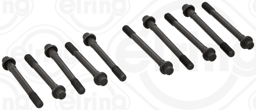 Cylinder Head Bolt Set - 708.210 ELRING - 90109-10059, 90910-02120, 016034B