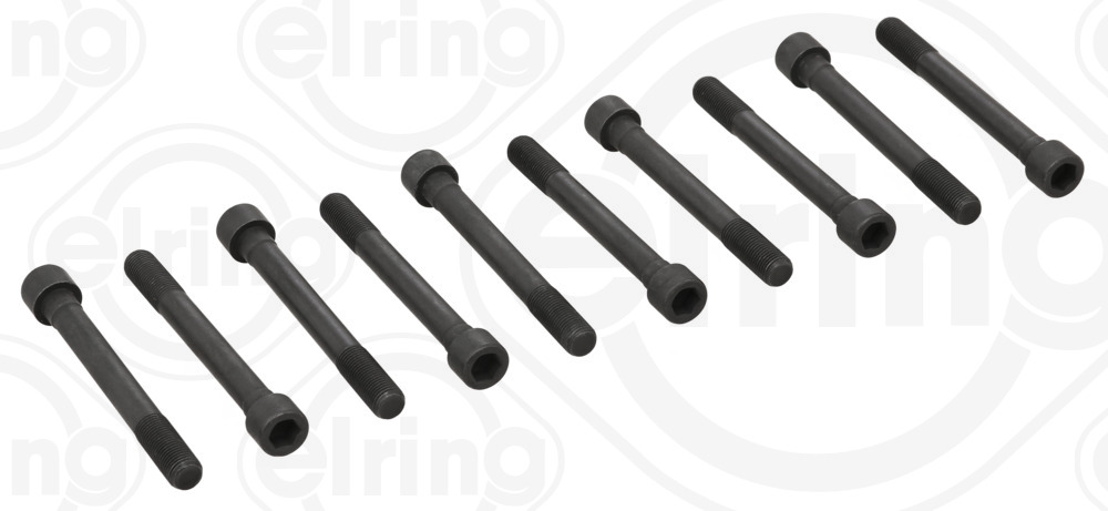 709.190, Cylinder Head Bolt Set, Bolt set, ELRING, MD040514, 016086B, 22-76004B, HBS307, T40331-00