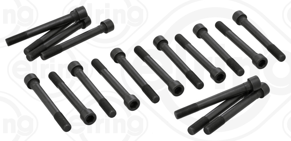 709.310, Cylinder Head Bolt Set, Bolt set, ELRING, MD040514, 016847B, 14-55015-01, 22-70013B, 81057200, BK0135, HBS295, T40331-00, BK7500