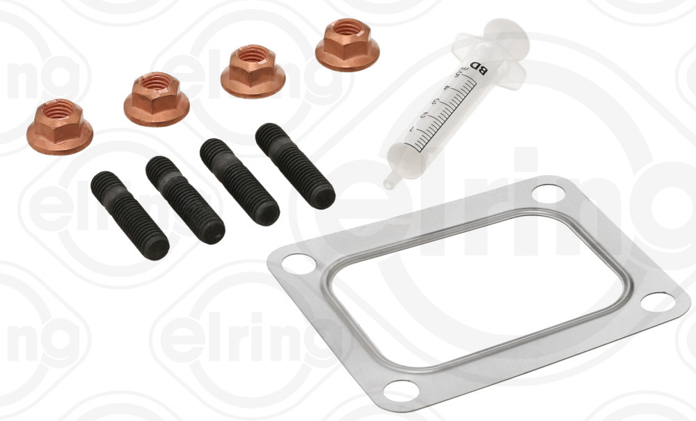 715.470, Mounting Kit, charger, Gasket various, ELRING, 1323354, 1375794, 1393937, 20781146, 325245, 4211420180, 5000694086, 5010477438, 61585902, 98451118