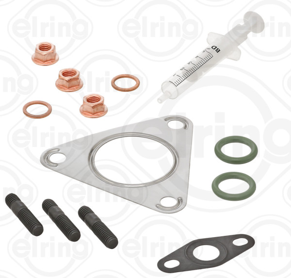 715.530, Mounting Kit, charger, Turbocharger gasket, ELRING
