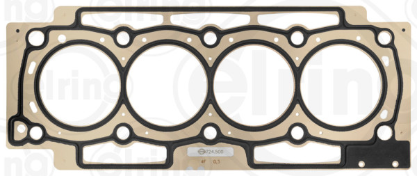 724.500, Gasket, cylinder head, Cylinder head gasket, ELRING, 0209.EP, 26161PT, 415277P, 54381, 4615018100, 4615018101, 0209EP
