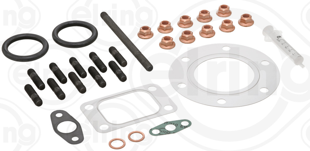 730.760, Mounting Kit, charger, Gasket various, ELRING