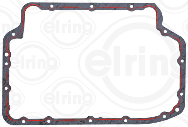 745.180, Gasket, oil sump, Oil pan gasket, ELRING, 6510140028, 02.10.024, 102006, 71-10262-00, OP5600, X90037-01, OP5601