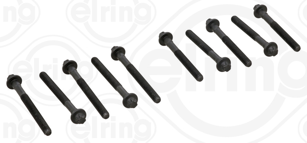 Cylinder Head Bolt Set - 759.371 ELRING - 110563297R, 110565986R, 19444